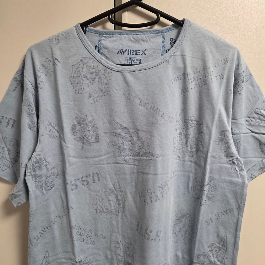 Avirex 아비렉스 싱글스티치 반팔 티셔츠 M(95) 상품이미지2