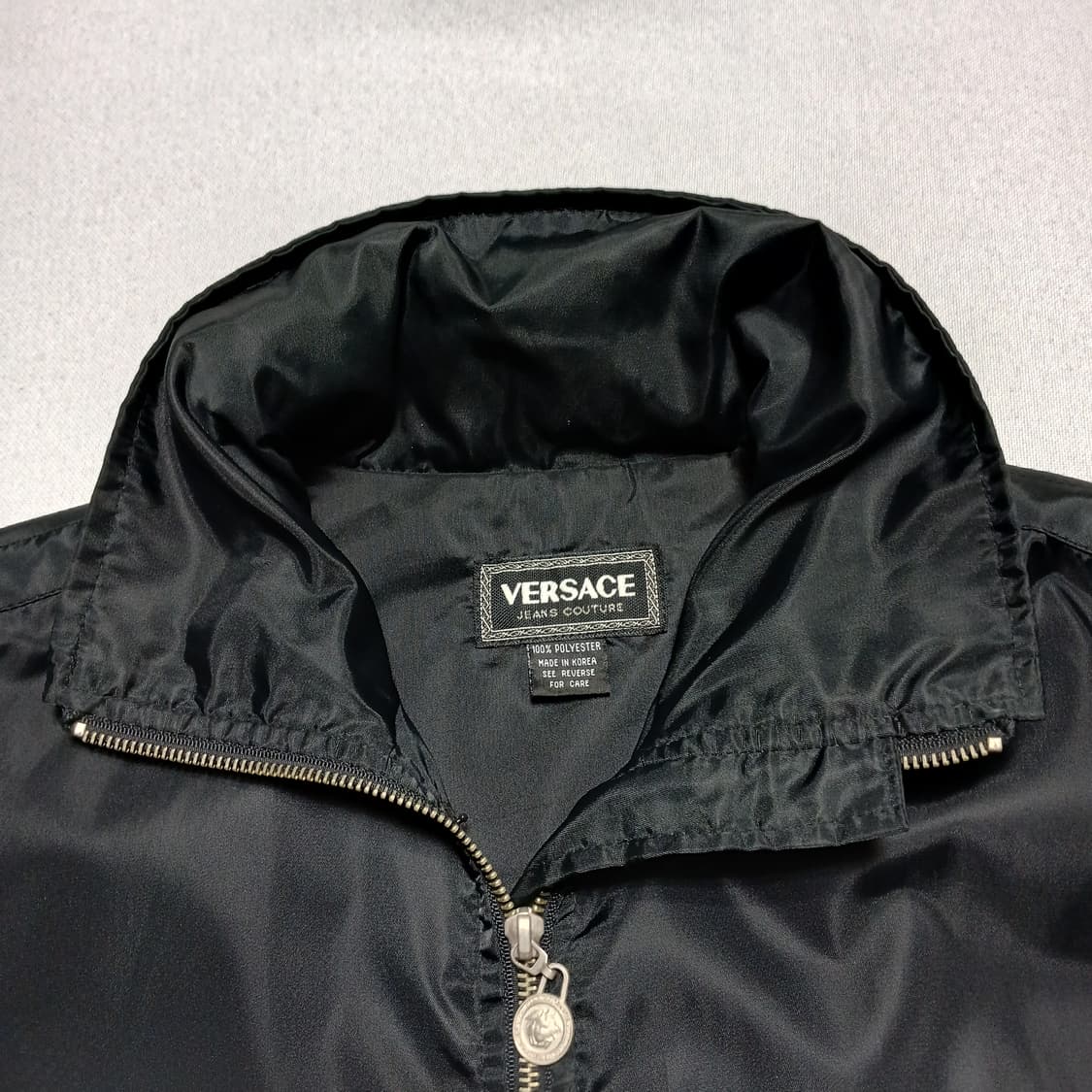 90s 베르사체 빅로고 빈티지 오버핏 자켓 올드스쿨 상품이미지10