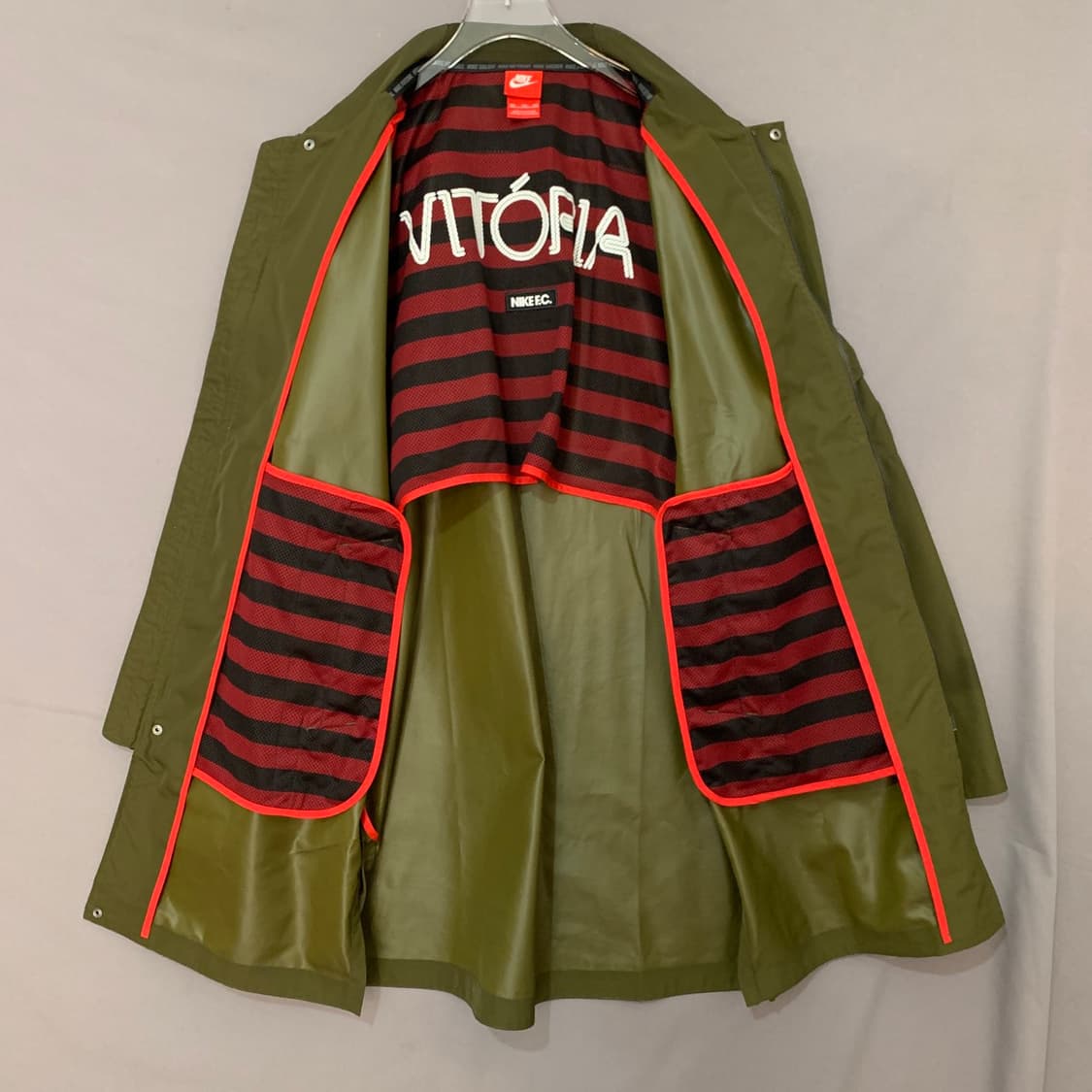 XXL 나이키 FC MA-1 롱 바람막이 축구 빅사이즈 자켓 상품이미지3