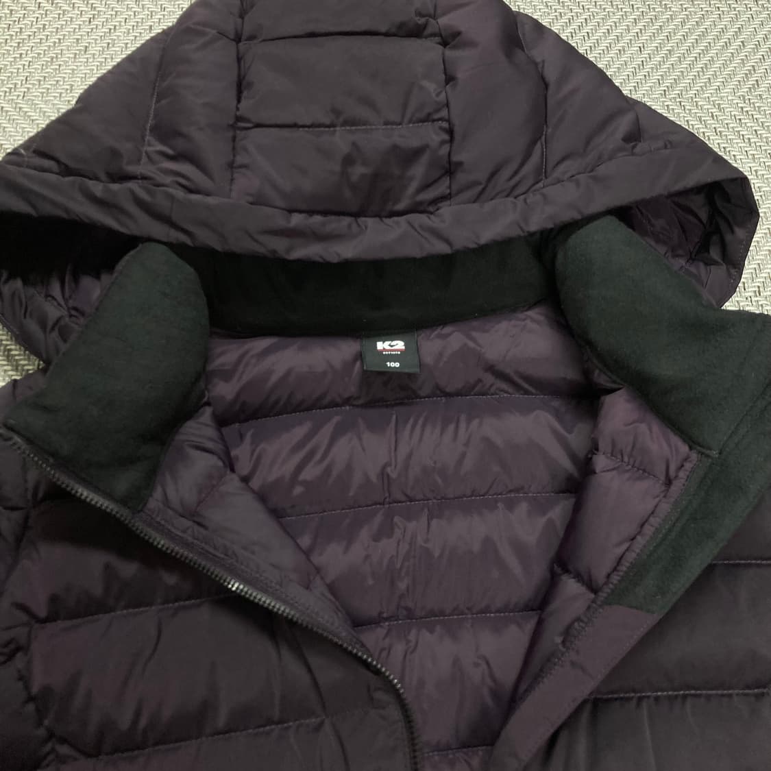 (100)K2 구스 경량 롱패딩 상품이미지3