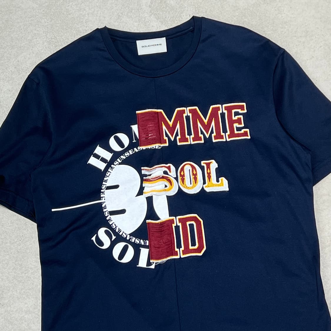 솔리드옴므 프린팅 반팔티 s10723 상품이미지3