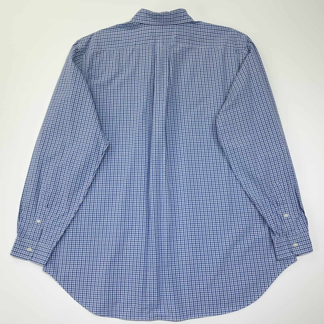 CL254 2XLT 폴로 00s 코튼 스몰 타탄체크 버튼다운 셔츠 남방 상품이미지6