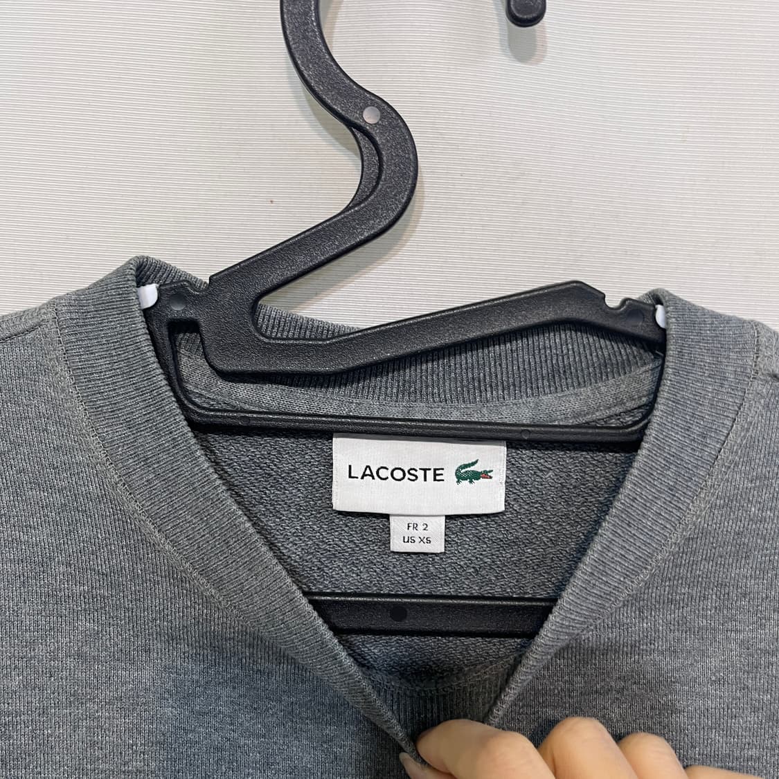 라코스테 맨투맨 티셔츠 90 남녀공용 상품이미지2