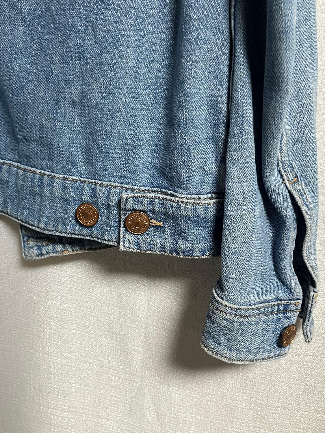 H&M 연청 데님 청자켓 S 상품이미지6