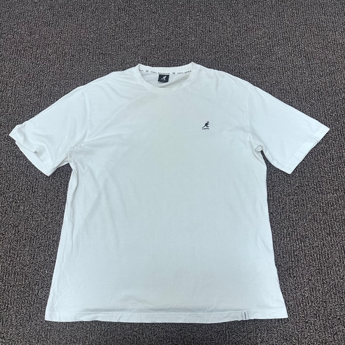 캉골 반팔티셔츠 화이트 105(XL) 상품이미지1