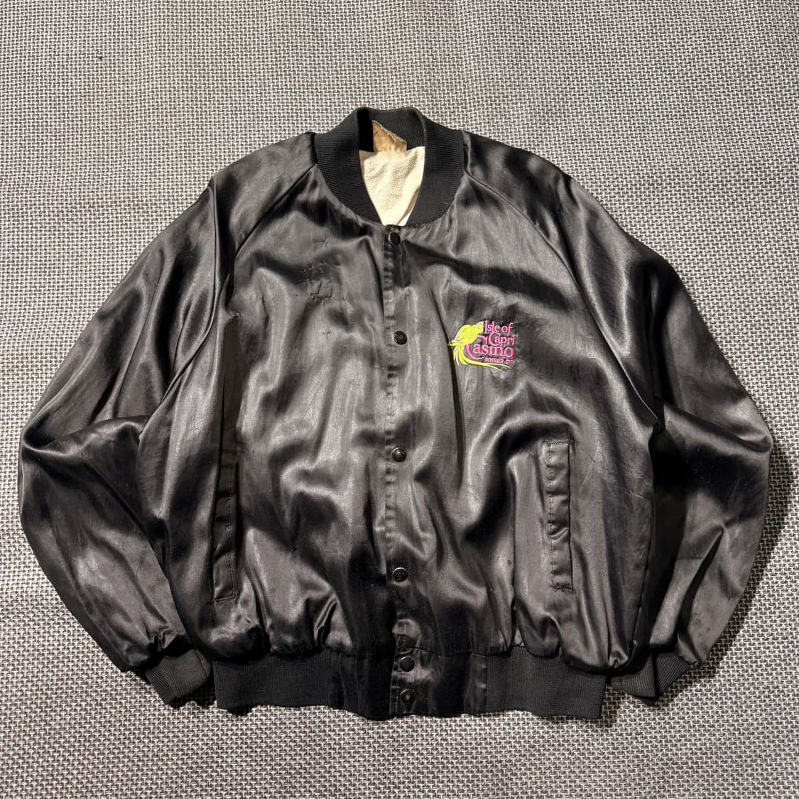 90s 사틴 봄버 자켓 (old-8538) 상품이미지1