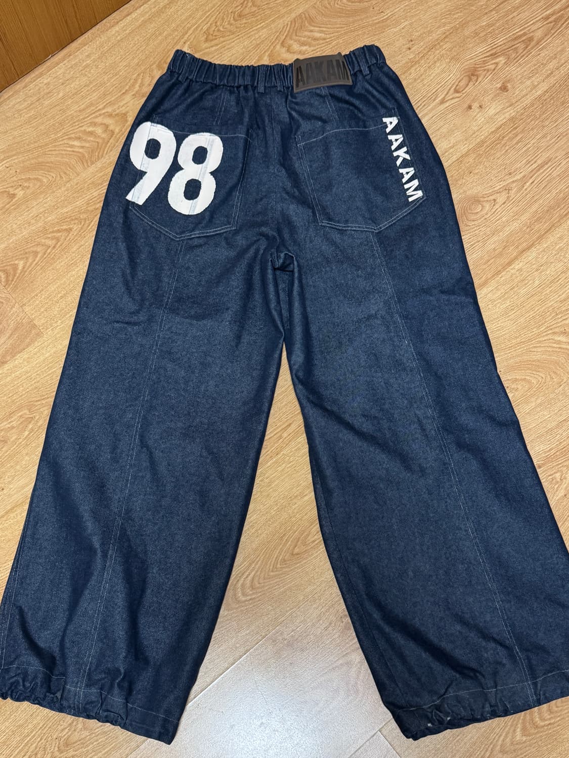 아캄 98 프린트 팬츠 (blue) 상품이미지1