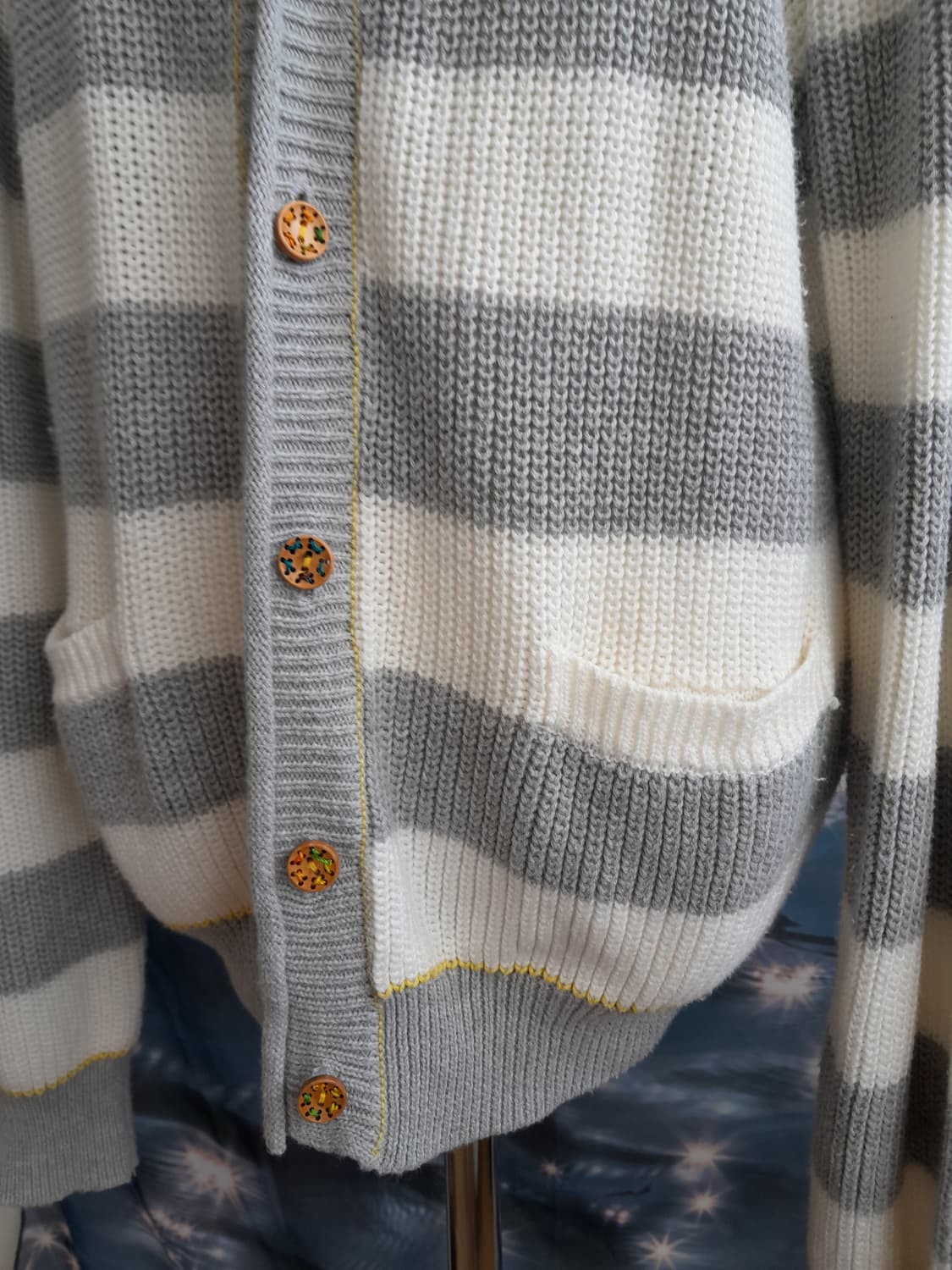 티티카카 스트라이프 가디건 상품이미지2