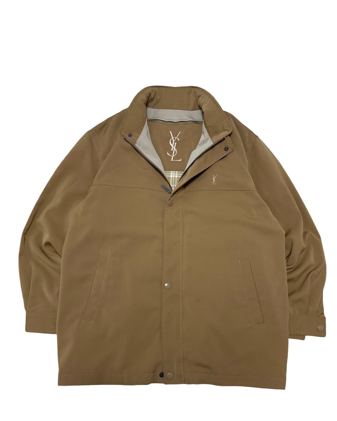 YSL 입생로랑 베이지 블루종 자켓 상품이미지1