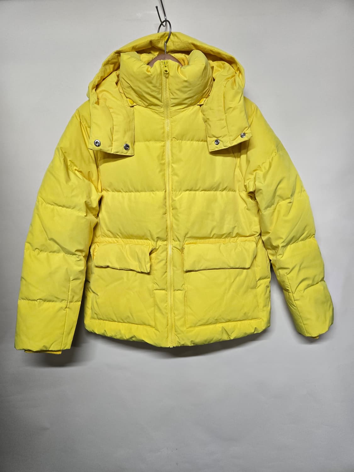 스파오 밝은 노란색 패딩 S (160/84A) 상품이미지1