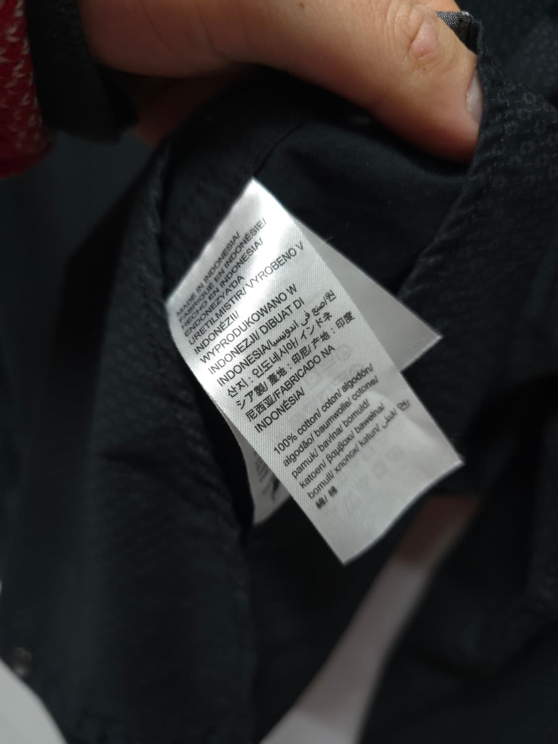 켈빈클라인 블랙 미니 패턴 셔츠 (100) 상품이미지10