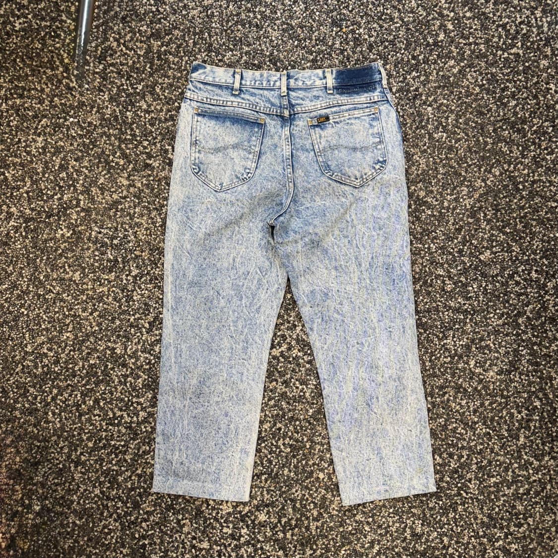 90s Lee 라이더스 블리치 워싱 데님 made in USA (32) 상품이미지3