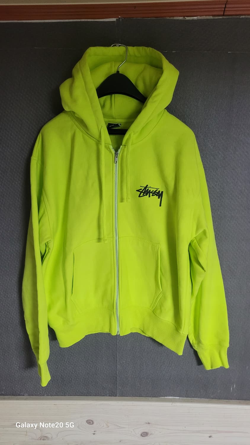 스투시 기모 후드 상품이미지1