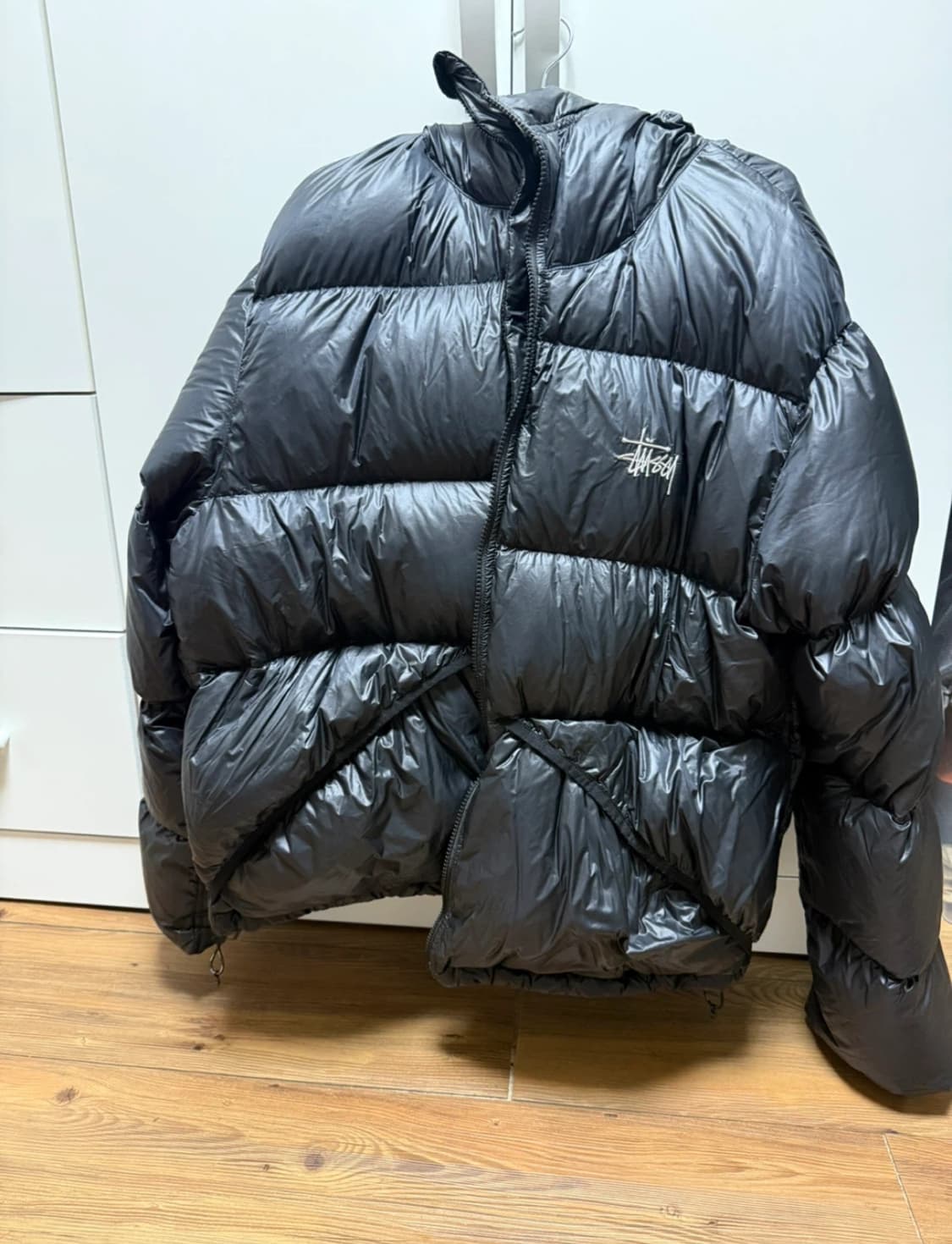 스투시 마이크로 립스탑 팬텀 블랙 상품이미지1