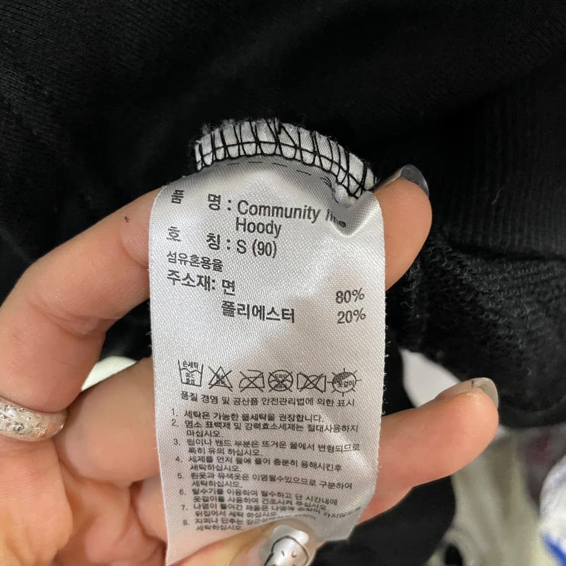 아디다스 원형로고 후드티 상품이미지5