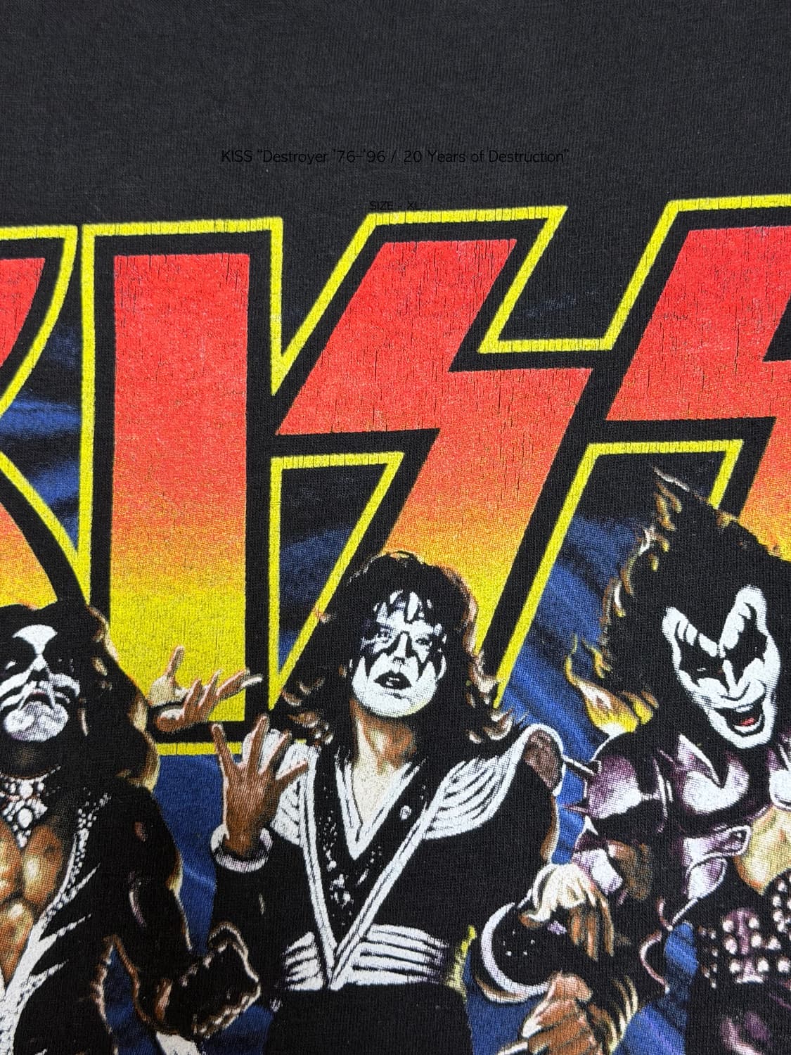 KISS “Destroyer “ vintage t-shirt  상품이미지5