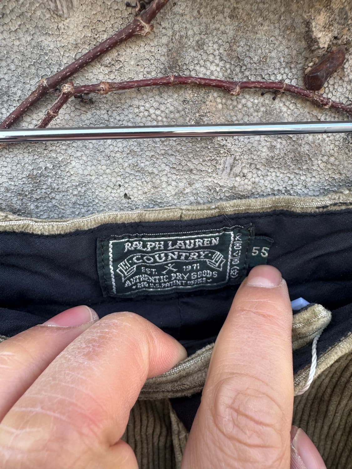 80s 폴로 컨트리 랄프로렌 rrl 빈티지 코듀로이 팬츠 여성 55 상품이미지6