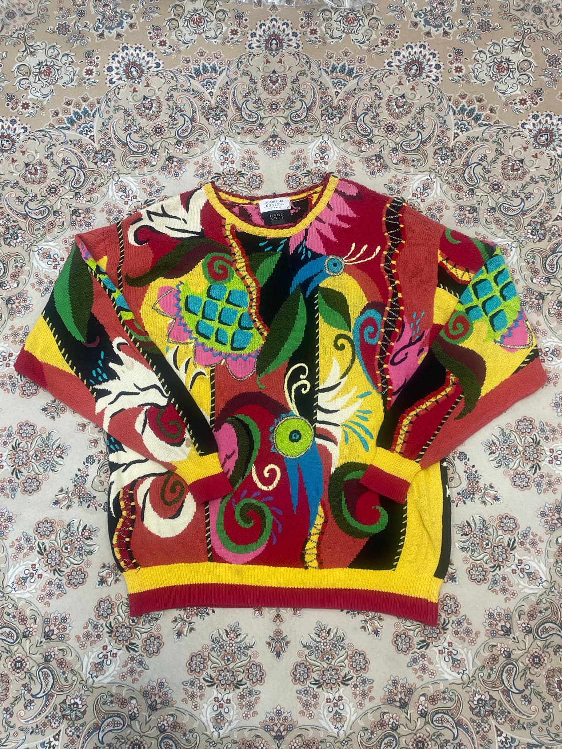 코니쉬 요시유키 HAND KNIT 니트 L 상품이미지1