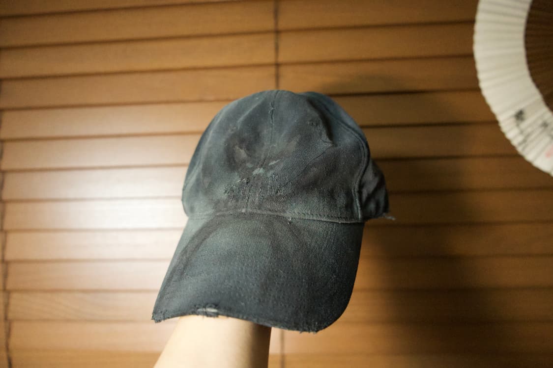 [L] 딩윤장 Dingyun Zhang 디스트로이드 모자 상품이미지1