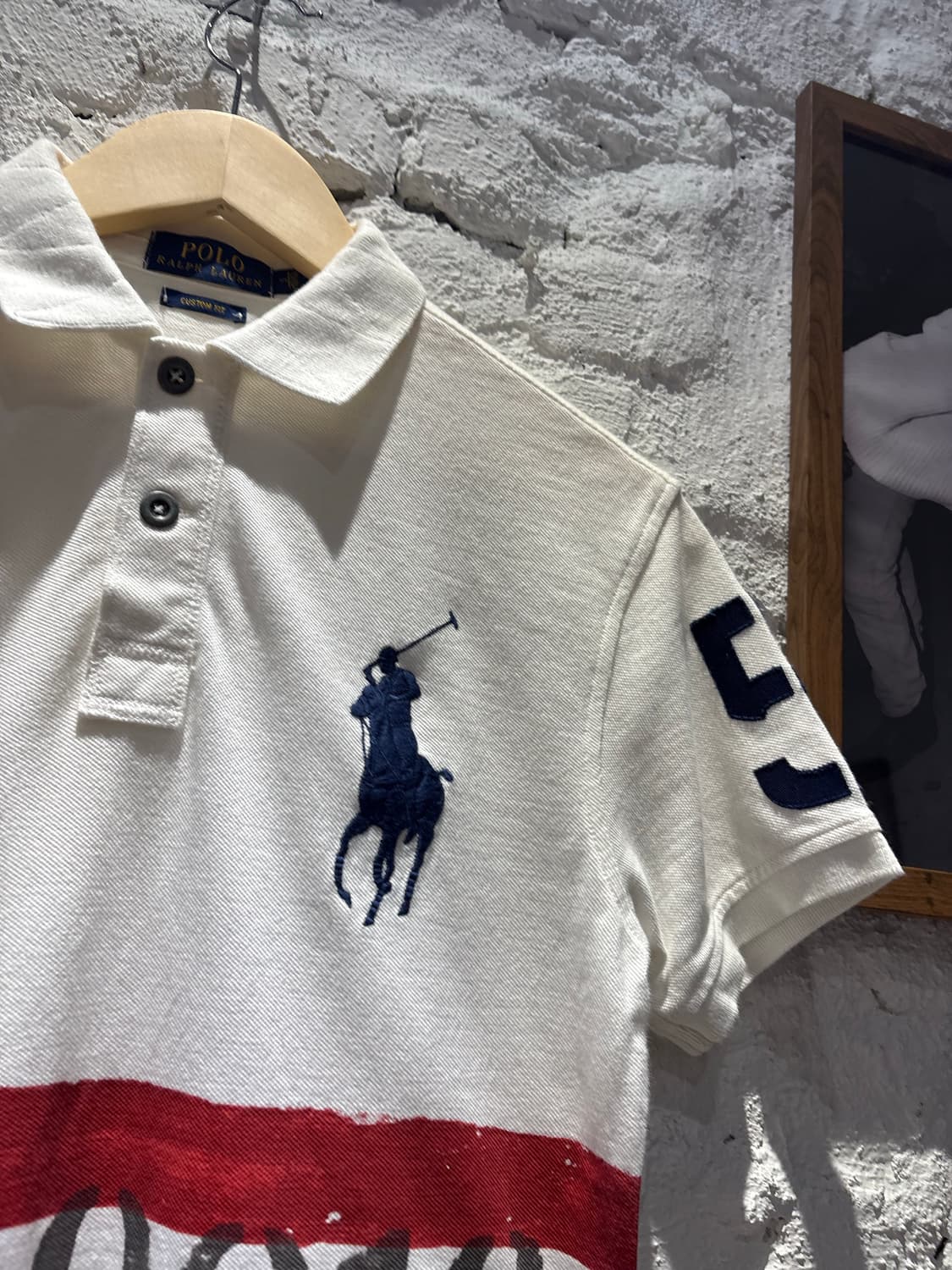 폴로 빅포니 빈티지 치프키프 카라 반팔티셔츠 상품이미지4