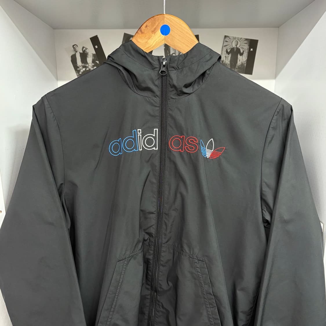 (S) 아디다스 프라임 블루 바람막이 자켓 상품이미지2