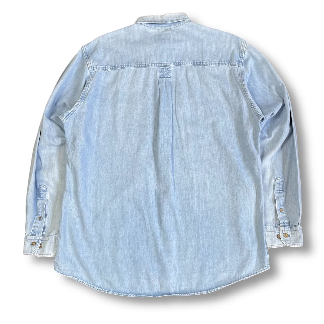 USA 울리치 원포켓 연청 데님 긴팔 셔츠 L 상품이미지2