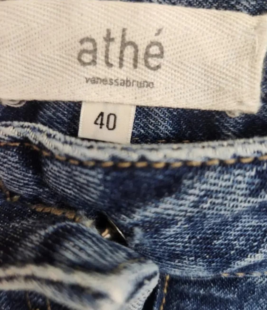 바네사브루노 아떼 다버튼 블루워싱 데님팬츠 77사이즈 상품이미지9