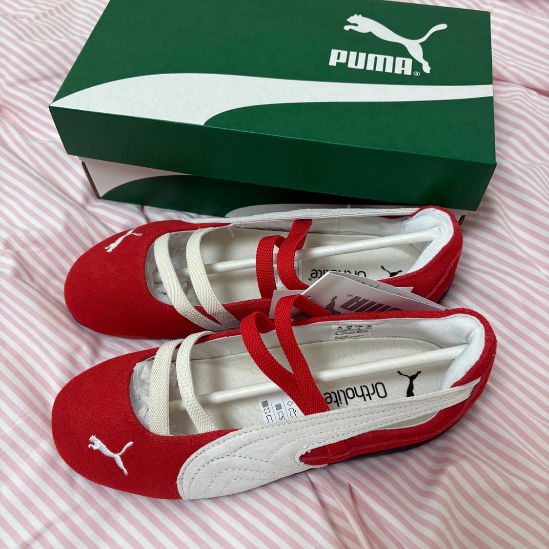 새상품) 푸마 스피드캣 발레 레드 메리제인 상품이미지2