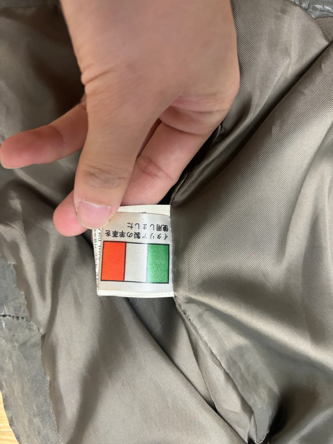 릭오웬스맛 이태리 양가죽 레더자켓 상품이미지9