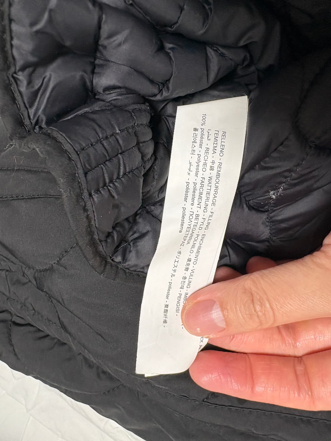 자라 크롭 퀄팅 패딩 상품이미지4