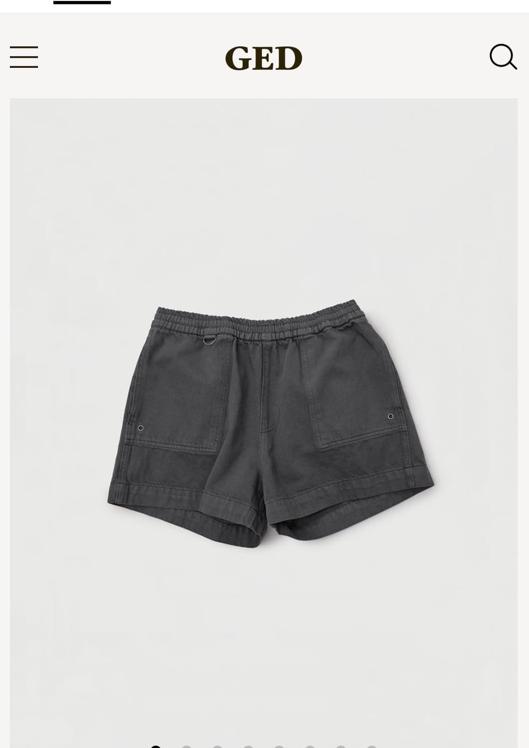 게드 ORDINARY SHORTS 상품이미지1