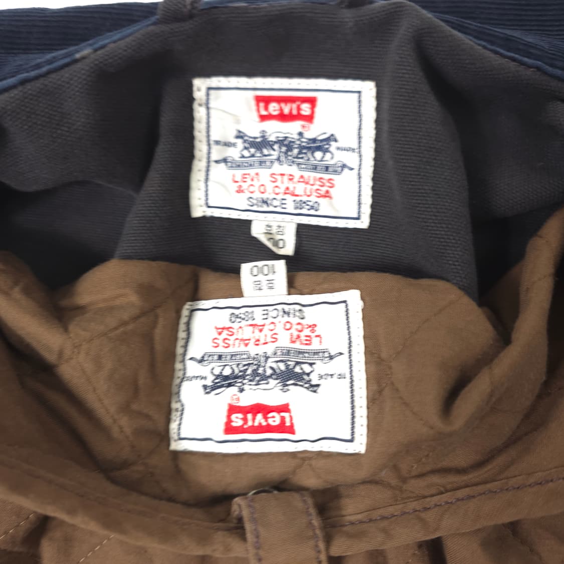 리바이스 00's 코튼 워크자켓 브라운 (100) 상품이미지9