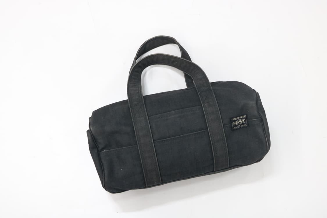 PORTER 요시다 포터 블랙 캔버스 스모키 보스턴백 상품이미지2