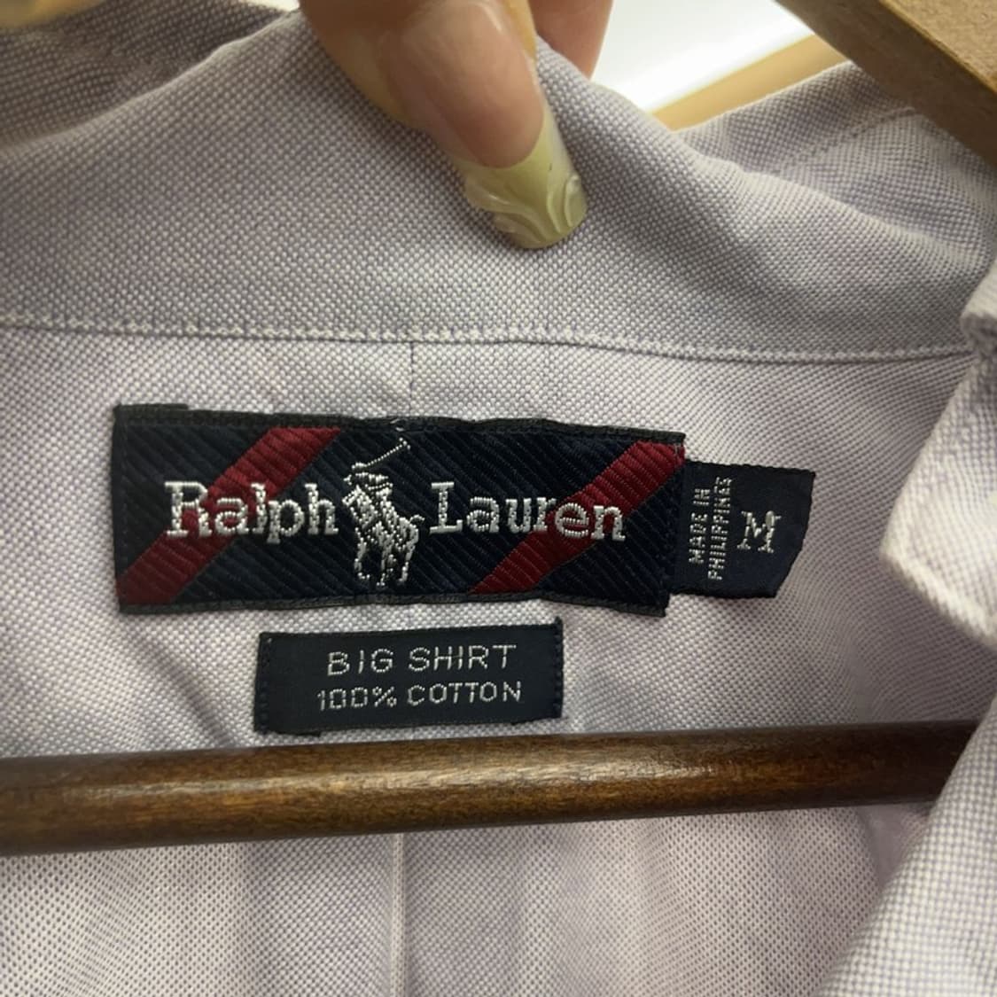 폴로 랄프로렌 빈티지 컨트리 오버핏 셔츠 M C08088 상품이미지5