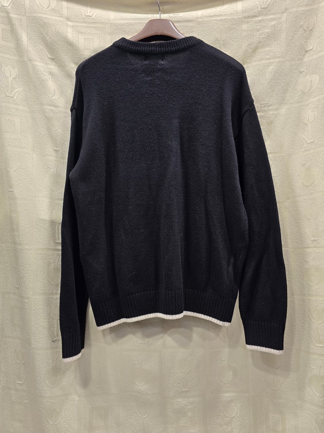 커버낫 C 로고 니트 티셔츠 블랙 L 상품이미지5