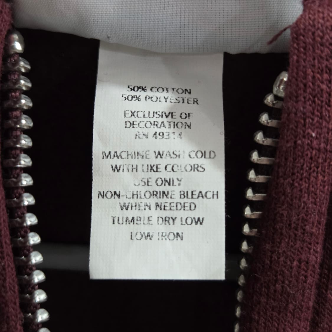 챔피온 기모 후드집업 XL 상품이미지4