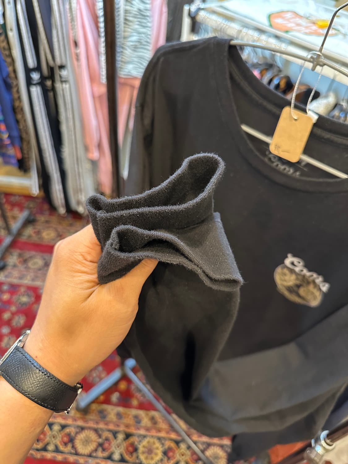 브릭스톤 쿠어스 콜라보 롤슬리브 블랙 2XL  상품이미지7