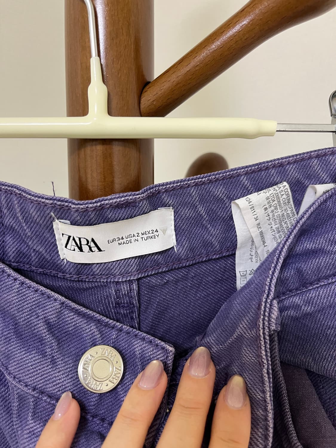 자라 퍼플 데님 25 상품이미지2