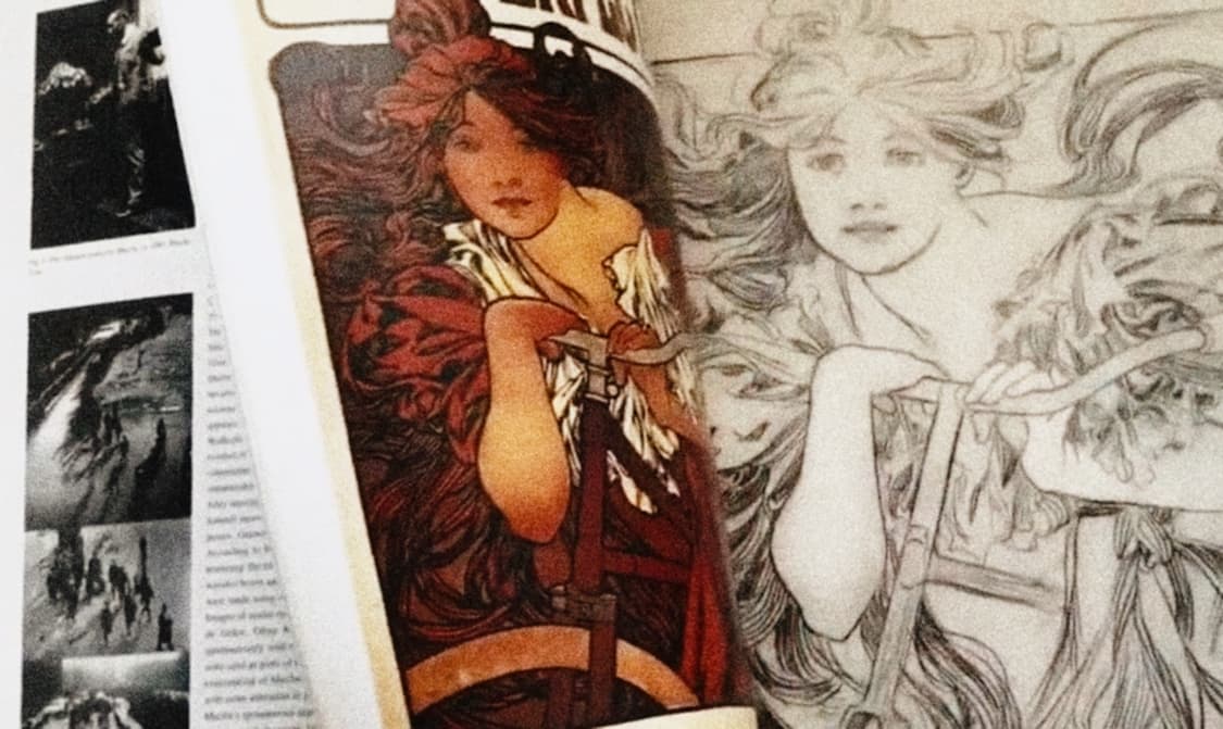 미개봉 / 알폰스무하 아르누보 아트북  상품이미지4