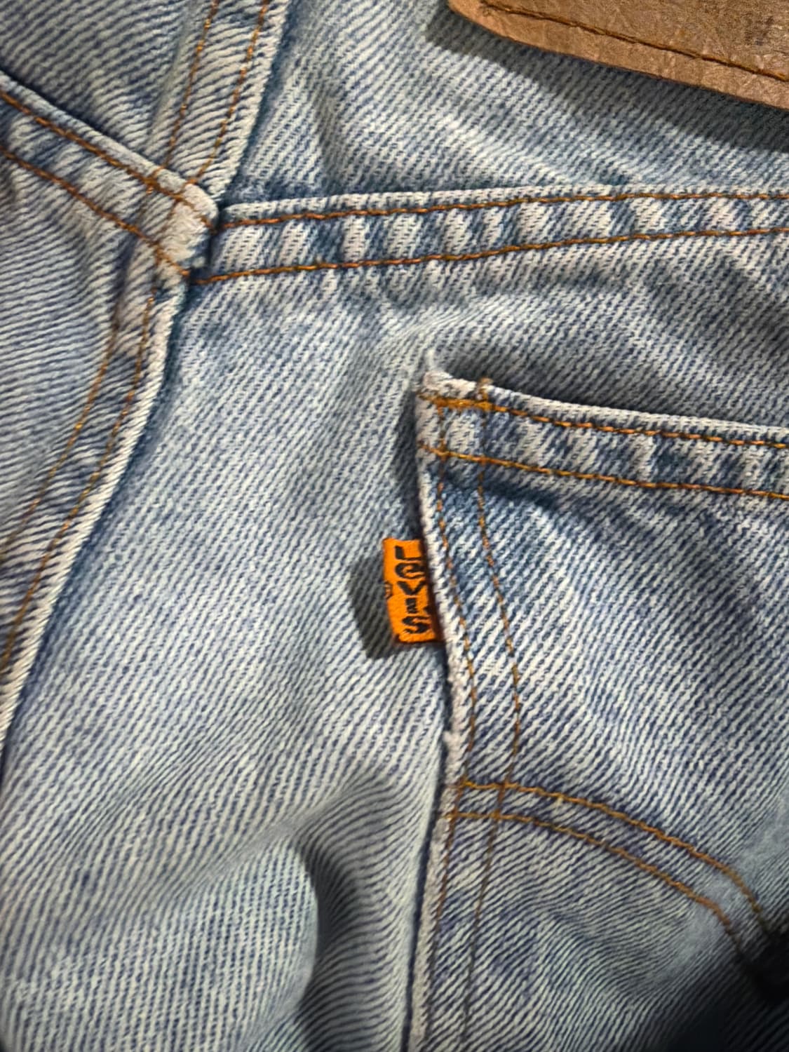 리바이스 550 /30,32 (연청) 오렌지탭 상품이미지4