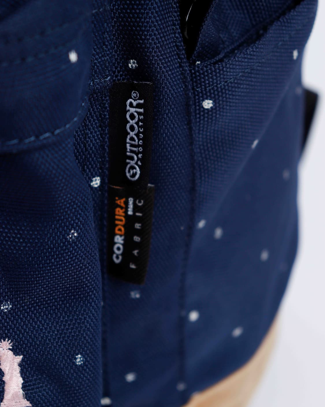 [OUTDOOR x EASTBOY] 네이비 코듀라 도트 프린팅 백팩 상품이미지5