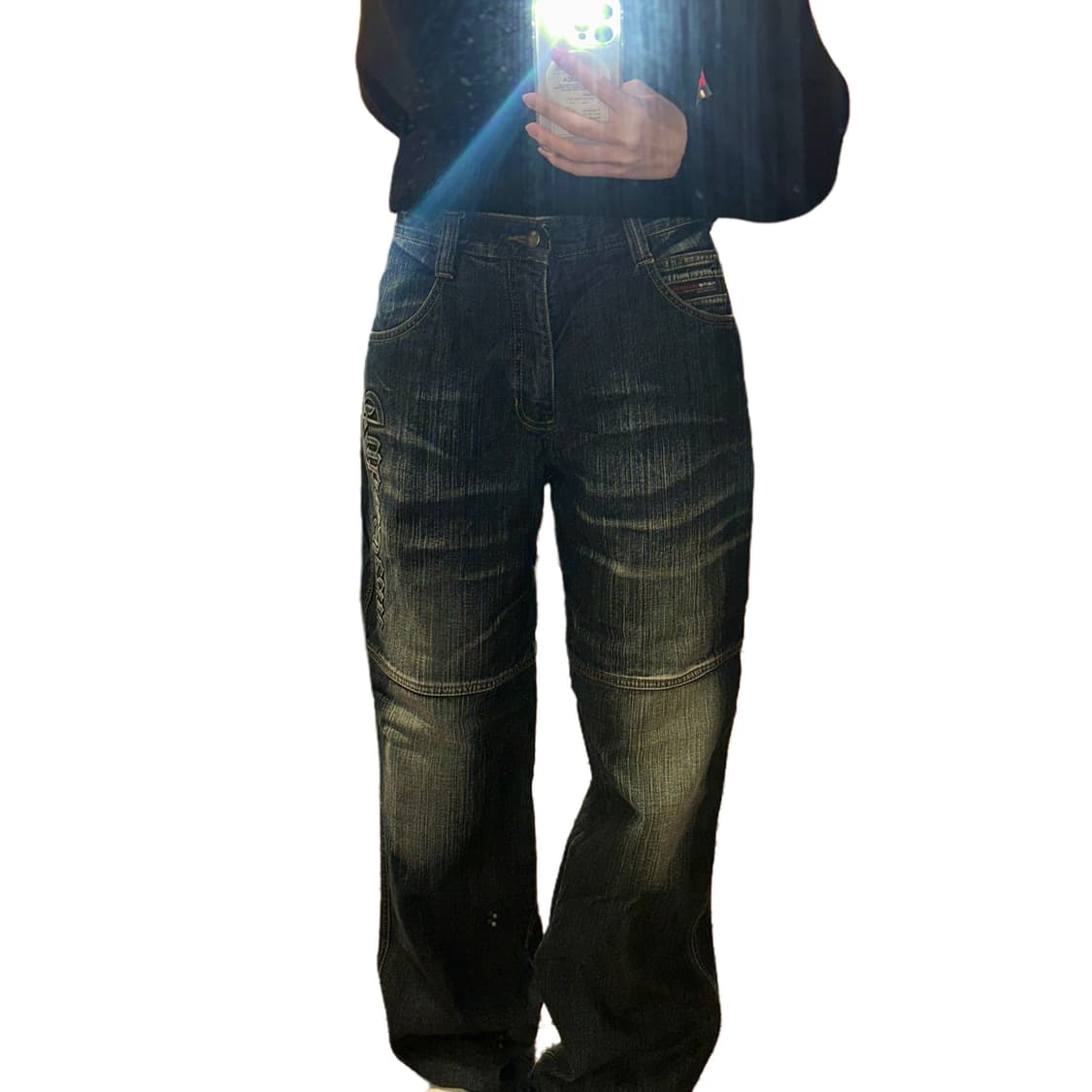 FUBU 후부 올드스쿨 루즈핏 데님 팬츠 (30-31) 상품이미지3