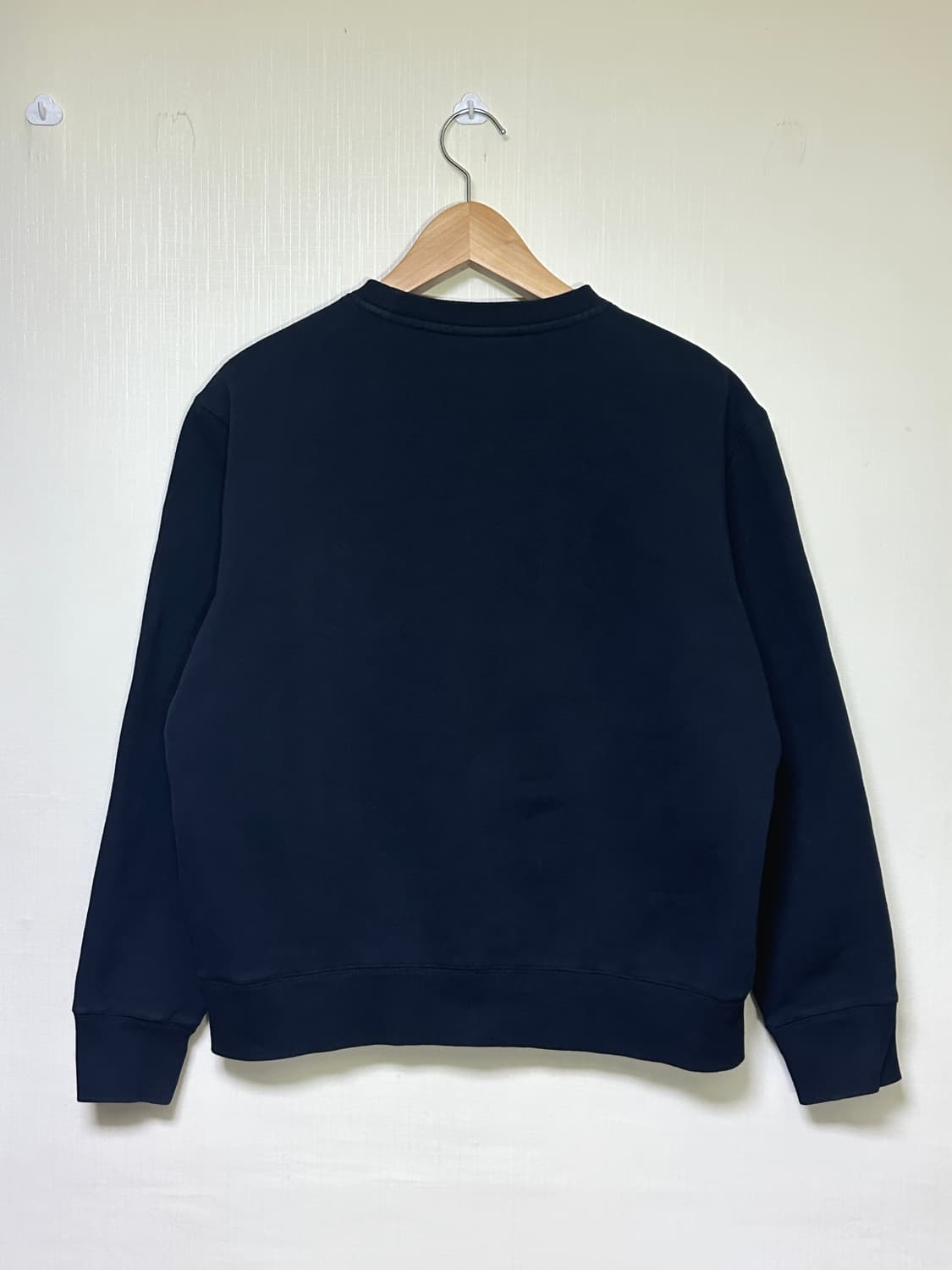 새상품급) 브룩스브라더스 크루넥 기모 맨투맨 네이비/M/100 상품이미지3