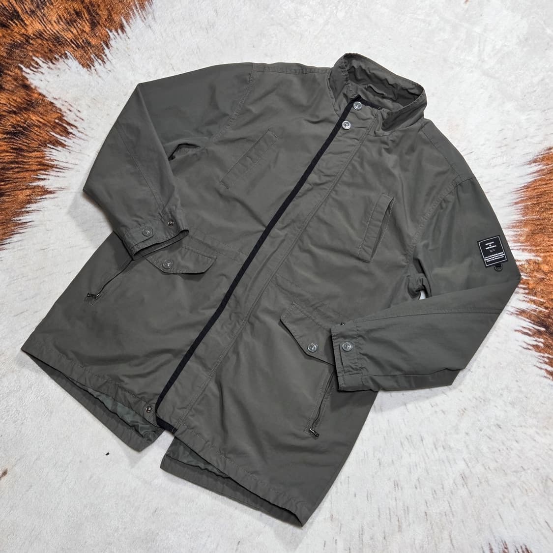 레노마 챠콜 바람막이 자켓 상품이미지1