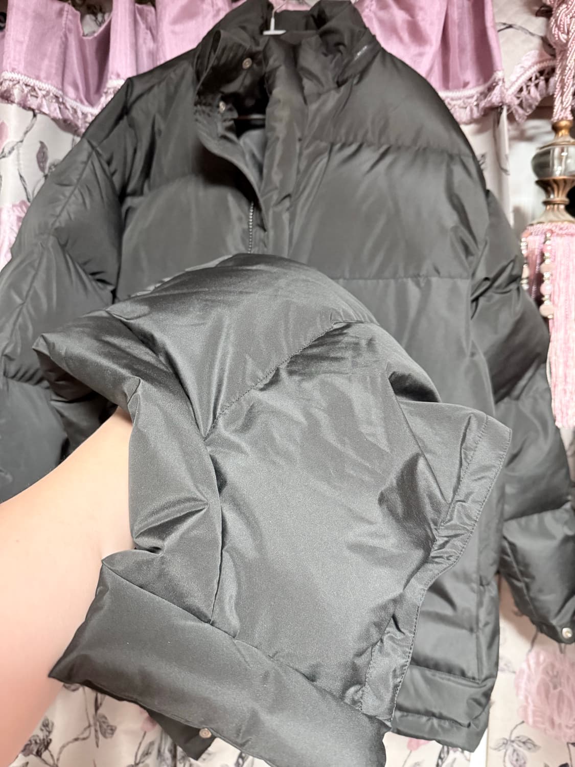 스테디에브리웨어 구스다운블랙3사이즈 상품이미지7