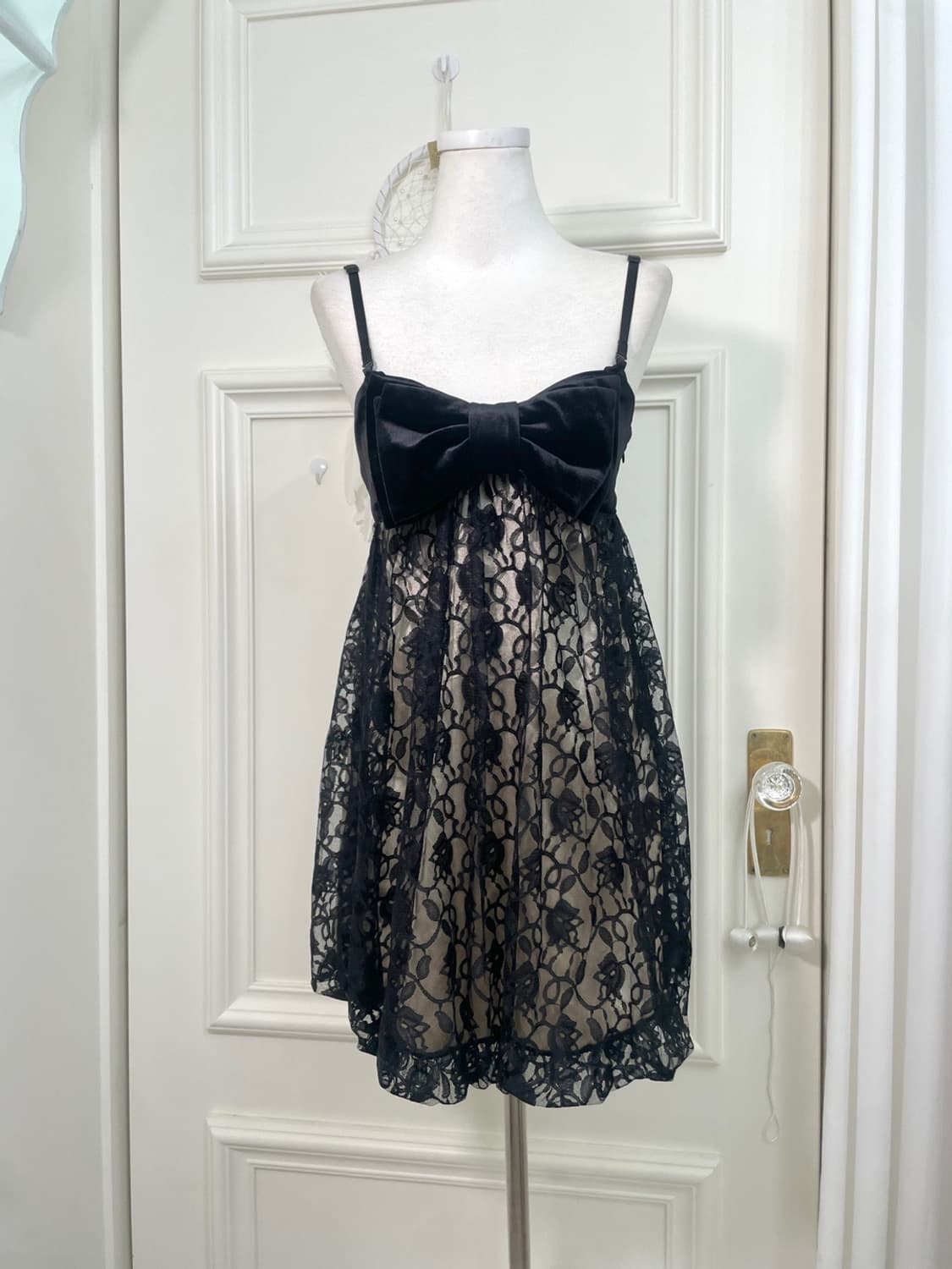 black ruffle bolero&CECIL MCBEE bow lace 상품이미지7