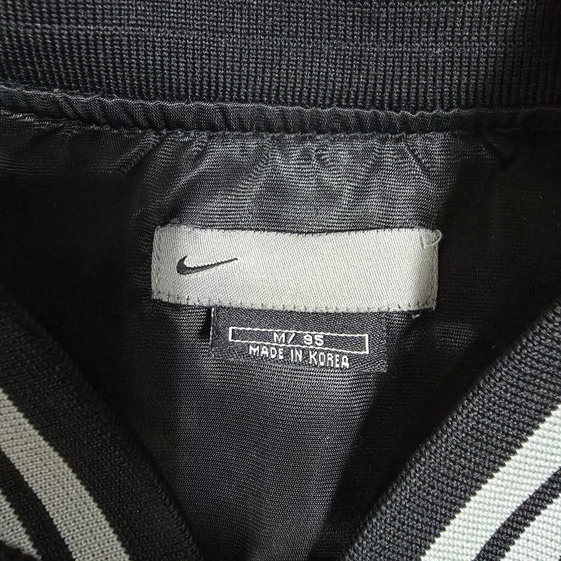 (M)나이키 90s 빈티지 스타디움 자켓 블랙실버 상품이미지4