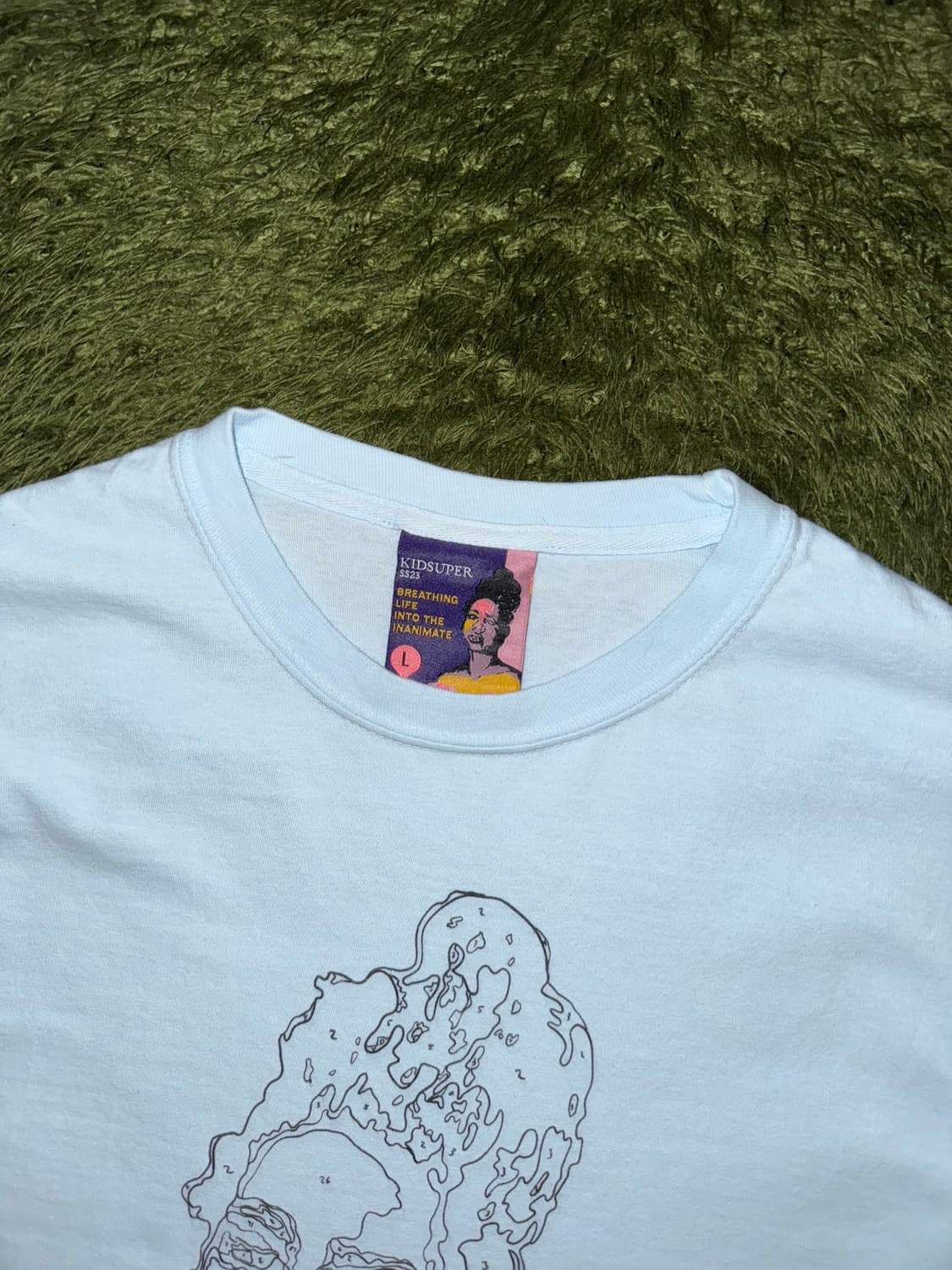 [L] Kidsuper 키드슈퍼 소더비 옥션 패러디 튜블러 티셔츠 상품이미지3