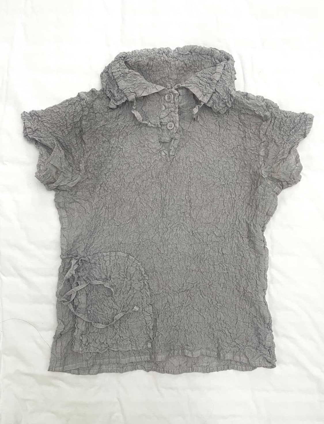 Issey Miyake 컬리플라워 반팔 상품이미지1