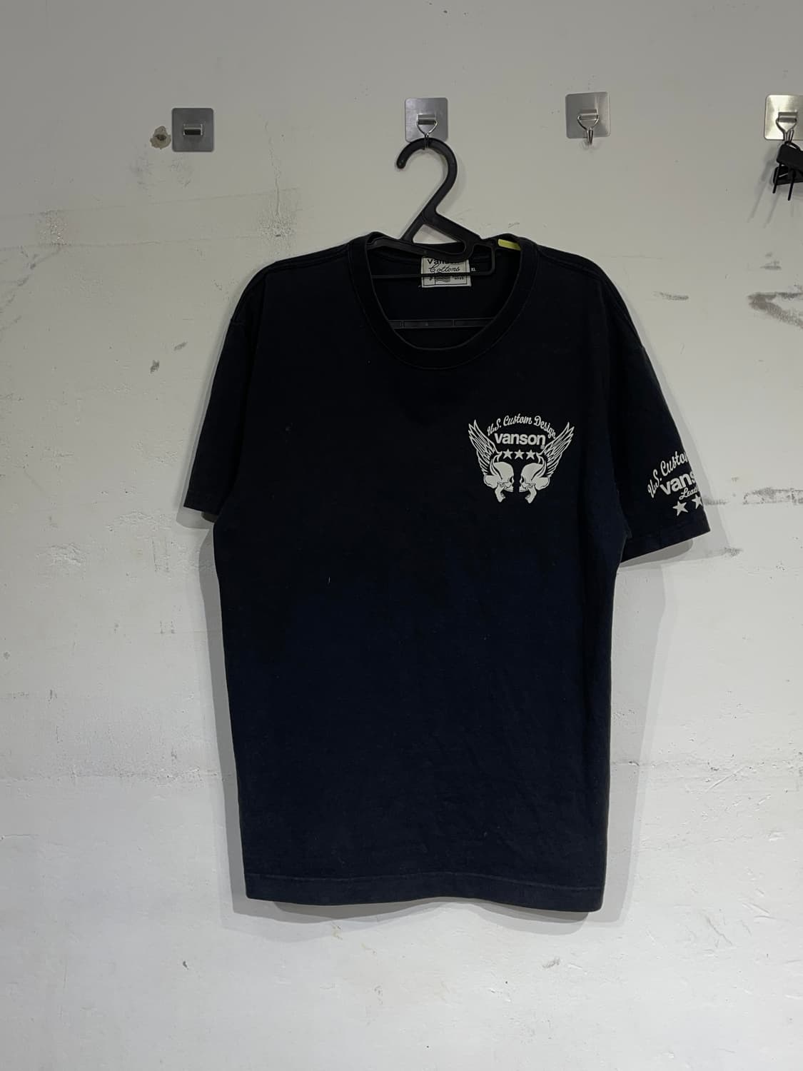 벤슨 레더 해골 오리엔탈 반팔티 XL 상품이미지6